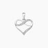 Crystal Collection Pendants Pendant Forever Love CZ Heart and Infinity Pendant