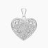 Crystal Collection Pendants Pendant Swarovski Crystal Heart Pendant in Sterling Silver