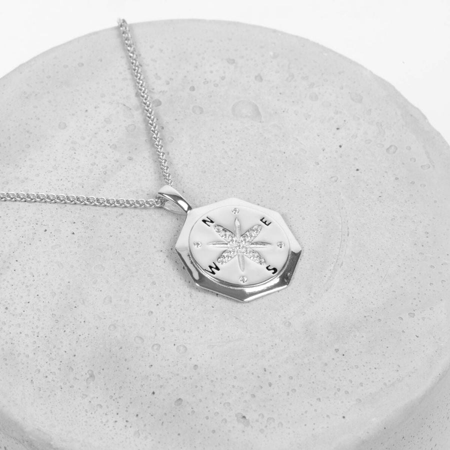 Crystal Collection Pendants True North Pendant + Adjustable Chain Set