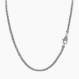 David Beck Bali Necklaces Bali Byzantine Sterling Silver Necklace 4mm Gauge (18"-24")