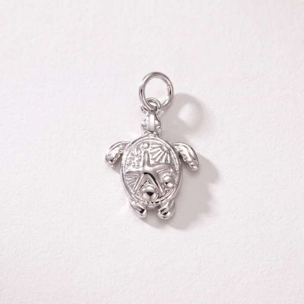 Sea Turtle Charm (Silver)