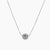 Diamond-Cut Single Ball Necklace
