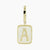 Classic Initial Charm (Gold)