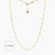 Addie Adjustable Chain 30"(Gold)