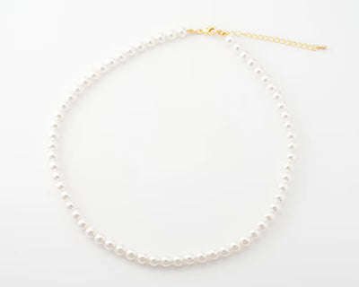Swarovski Round White Pearl Necklace