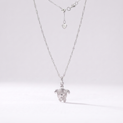 Sea Turtle Charm (Silver)