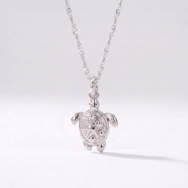 Sea Turtle Charm (Silver)