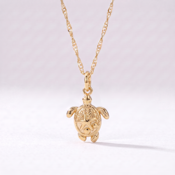 Sea Turtle Charm (Gold)