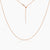 Tessa Adjustable Threader Cable Chain 19"(Rose Gold)