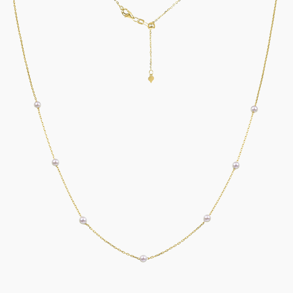 Meg Station Adjustable Necklace (Gold)