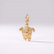 Sea Turtle Charm (Gold)