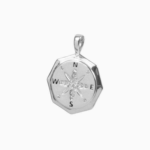 Roma True North Pendant (Silver)
