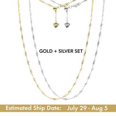 Addie Adjustable Set (Gold + Silver)
