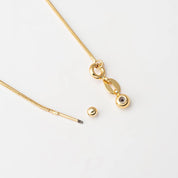 Sienna Snake Adjustable Threader Chain 18"(Gold)