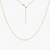 Tessa Adjustable Threader Cable Chain 23"(Gold)