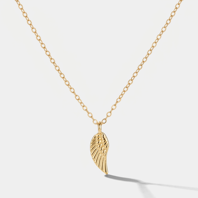 Angel Wing Adjustable Necklalce (Gold)
