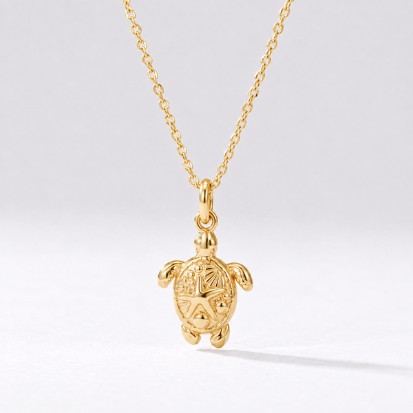 Sea Turtle Charm (Gold)