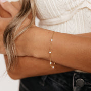 Grace Blooms Bracelet Meg Station Bracelet (Gold)