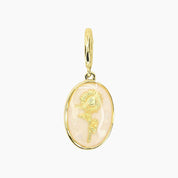 Grace Blooms Charm August - Poppy Birth Flower Charm (Gold)