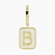 Grace Blooms Charm B Classic Initial Charm (Gold)