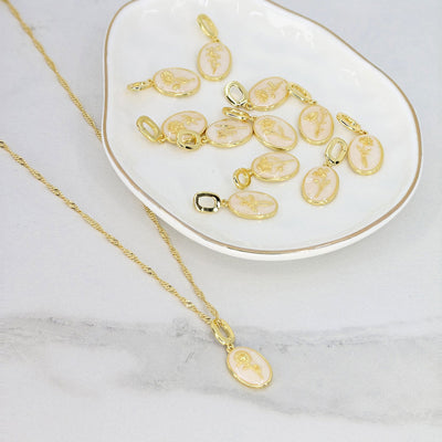 Grace Blooms Charm Birth Flower Charm (Gold)