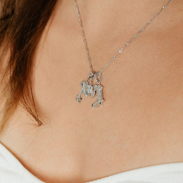 Grace Blooms Charm Butterfly Charm (Silver)