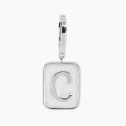 Grace Blooms Charm C Classic Initial Charm (Silver)