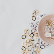 Grace Blooms Charm Classic Initial Charm (Gold)