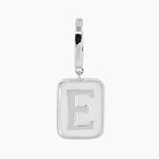 Grace Blooms Charm E Classic Initial Charm (Silver)