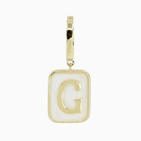 Grace Blooms Charm G Classic Initial Charm (Gold)