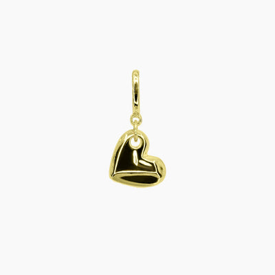 Grace Blooms Charm Gold Heart Charm (Gold)
