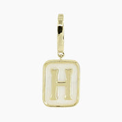 Grace Blooms Charm H Classic Initial Charm (Gold)