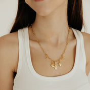 Grace Blooms Charm Heart Locket Charm (Gold)