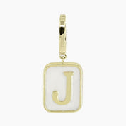 Grace Blooms Charm J Classic Initial Charm (Gold)