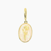 Grace Blooms Charm June - Rose Birth Flower Charm (Gold)