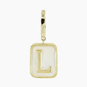 Grace Blooms Charm L Classic Initial Charm (Gold)