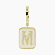 Grace Blooms Charm M Classic Initial Charm (Gold)