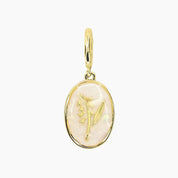 Grace Blooms Charm May - Lily Birth Flower Charm (Gold)