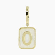 Grace Blooms Charm O Classic Initial Charm (Gold)
