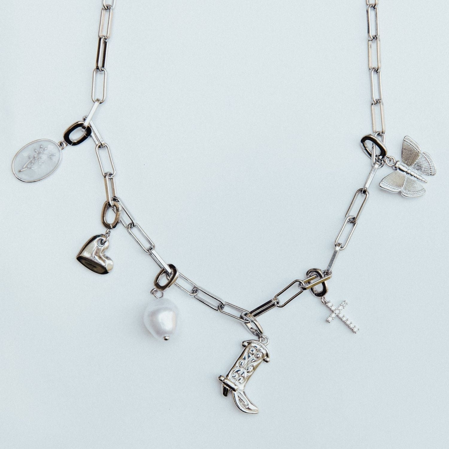 Pearl Charm (Silver) | Roma Designer Jewelry