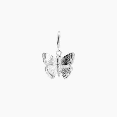 Grace Blooms Charm Silver Butterfly Charm (Silver)