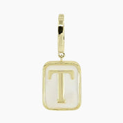 Grace Blooms Charm T Classic Initial Charm (Gold)