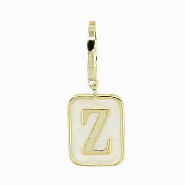 Grace Blooms Charm Z Classic Initial Charm (Gold)