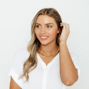 Grace Blooms Earrings Gold Ella Earrings Large (Gold)