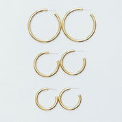 Grace Blooms Earrings Gold Ella Earrings Large (Gold)