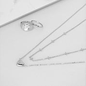 Grace Blooms Necklace Cora Necklace (Silver)