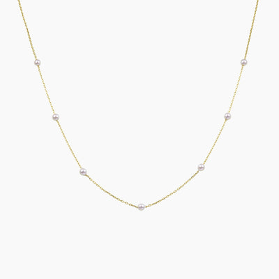 Grace Blooms Necklace Meg Station Necklace (Gold)
