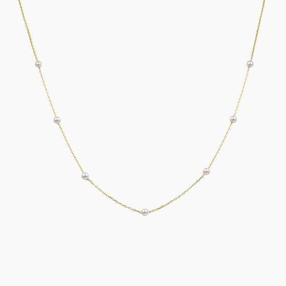 Grace Blooms Necklace Meg Station Necklace (Gold)