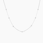 Grace Blooms Necklace Meg Station Necklace (Silver)