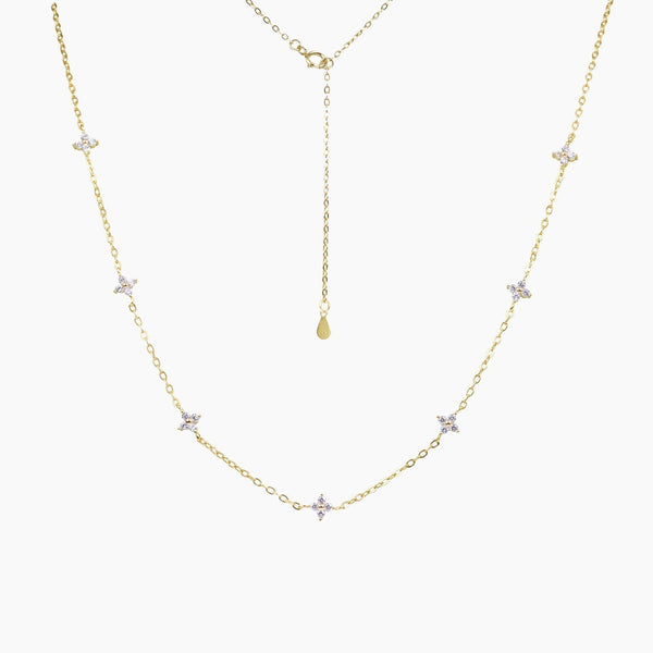 Grace Blooms Necklace Nova Station Necklace (Gold)